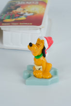 Load image into Gallery viewer, Disney Mickey’s Once Upon a Christmas Pluto Figurine – McDonald’s Happy Meal Toy (1999) – With Original Packaging