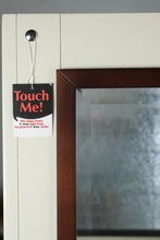 Load image into Gallery viewer, Sofía Vergara Savona White Curio Cabinet with Textured Glass Doors