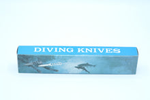 Load image into Gallery viewer, Diving Knife GL101 with Sheath and Straps – Stainless Steel, 8.5" Total Length