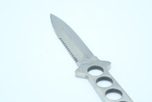 Load image into Gallery viewer, Diving Knife GL101 with Sheath and Straps – Stainless Steel, 8.5" Total Length