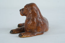 Load image into Gallery viewer, Vintage Cocker Spaniel Figurine Brown Dog Molded Resin Japan