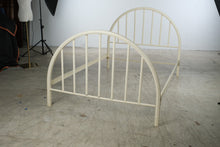 Load image into Gallery viewer, Vintage Cream Metal Arched Full Size Bed