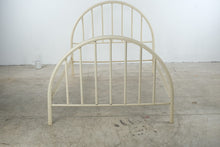 Load image into Gallery viewer, Vintage Cream Metal Arched Full Size Bed