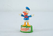 Load image into Gallery viewer, 1977 Gabriel Disney Donald Duck Push Up Puppet Toy Hong Kong 4 Inch