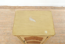 Load image into Gallery viewer, Hand Painted Floral Accent Cabinet Vintage Style Wood Storage Cabinet 20 Inch