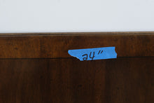 Load image into Gallery viewer, Vintage Double Pedestal Dining Table with Brass Casters and Two Leaves