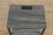 Load image into Gallery viewer, Yoobure Nightstand with Charging Station and Fabric Drawers
