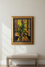 Load image into Gallery viewer, Vintage Baldwin Art Group Floral Still Life Framed Print 1980s Tulip Vase Wall Art 37x47