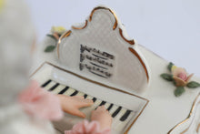 Load image into Gallery viewer, Dresden Sandizell Porcelain Lady Playing Piano
