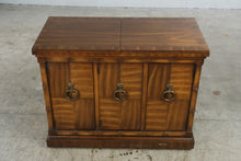 Load image into Gallery viewer, Drexel Heritage Flip-Top Rolling Server Bar Cabinet