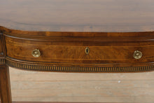 Load image into Gallery viewer, Drexel Heritage Serpentine Console Table with Lower Shelf
