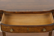 Load image into Gallery viewer, Drexel Heritage Serpentine Console Table with Lower Shelf