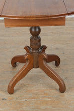 Load image into Gallery viewer, Vintage Cherry Drop Leaf Accent Table