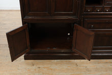 Load image into Gallery viewer, Bassett Furniture Fold Down Desk Cabinet with Hidden Storage 61 Inch