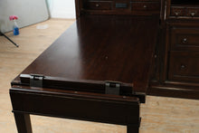 Load image into Gallery viewer, Bassett Furniture Fold Down Desk Cabinet with Hidden Storage 61 Inch