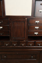 Load image into Gallery viewer, Bassett Furniture Fold Down Desk Cabinet with Hidden Storage 61 Inch