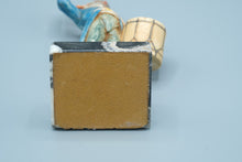 Load image into Gallery viewer, Vintage Italian Military Drummer Figurine on Carrara Marble Base – Depose Italy – 7.5" Tall