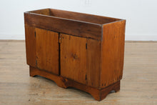 Load image into Gallery viewer, Antique Rustic Wood Dry Sink with Double Doors