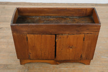 Load image into Gallery viewer, Antique Rustic Wood Dry Sink with Double Doors