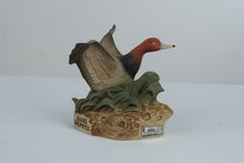 Load image into Gallery viewer, Vintage Jim Beam Ducks Unlimited Flying Duck Whiskey Decanter Redhead Duck