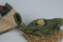 Load image into Gallery viewer, Vintage Jim Beam Ducks Unlimited Flying Duck Whiskey Decanter Redhead Duck