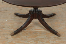 Load image into Gallery viewer, Brandt Mahogany Oval Coffee Table with Claw Feet