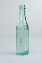 Load image into Gallery viewer, Antique Pepsi Cola Durham NC Aqua Glass Embossed Soda Bottle 8 5 Inch