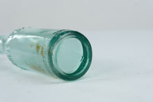 Load image into Gallery viewer, Antique Pepsi Cola Durham NC Aqua Glass Embossed Soda Bottle 8 5 Inch