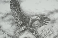 Load image into Gallery viewer, Sharon Meiley Signed Bald Eagle Wildlife Art Print 1990 DuPont Limited Edition