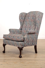 Load image into Gallery viewer, Earl's Colorful Leaves Wingback Chair