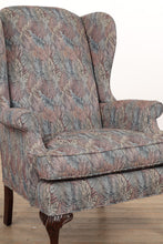Load image into Gallery viewer, Earl's Colorful Leaves Wingback Chair