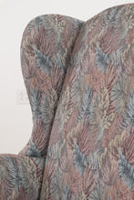 Load image into Gallery viewer, Earl's Colorful Leaves Wingback Chair