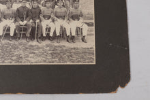 Load image into Gallery viewer, Early 20th Century High School Military Photo - Flag in Mid