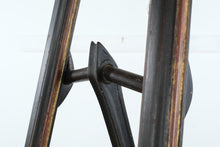 Load image into Gallery viewer, Antique Style Wood Display Easel Carved Floral Motif Floor Stand 77 Inch