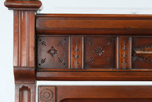 Load image into Gallery viewer, Antique Eastlake Dresser with Mirror – Late 1800s to Early 1900s