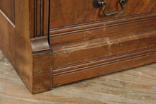 Load image into Gallery viewer, Eastlake Marble Top 4 Drawer Dresser Chest with Carved Details