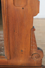 Load image into Gallery viewer, Cobble Heart Eastlake 4-Drawer Marble Top Dresser with Burled Fronts & Mirror