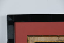 Load image into Gallery viewer, Egyptian Papyrus Artwork – Hand-Painted Scene of Royal Offering – 32.5” x 39.5” Framed