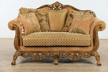 Load image into Gallery viewer, “Château Camille” Ornate Carved Loveseat