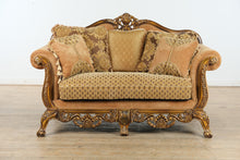 Load image into Gallery viewer, “Château Camille” Ornate Carved Loveseat