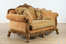 Load image into Gallery viewer, “Château Camille” Ornate Carved Loveseat