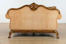 Load image into Gallery viewer, “Château Camille” Ornate Carved Loveseat