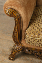 Load image into Gallery viewer, “Château Camille” Ornate Carved Loveseat