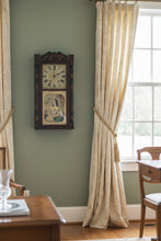 Load image into Gallery viewer, Antique Seymour, Williams & Porter Shelf Clock – c.1825 Eli Terry Patent Wooden Works Clock – Reverse Glass “Helen” Print