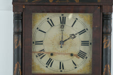 Load image into Gallery viewer, Antique Seymour, Williams & Porter Shelf Clock – c.1825 Eli Terry Patent Wooden Works Clock – Reverse Glass “Helen” Print