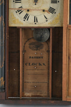 Load image into Gallery viewer, Antique Seymour, Williams & Porter Shelf Clock – c.1825 Eli Terry Patent Wooden Works Clock – Reverse Glass “Helen” Print