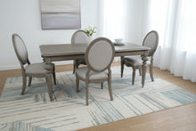 Load image into Gallery viewer, Hooker Furniture Elina Collection Dining Table and 4 Upholstered Chairs Set