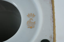 Load image into Gallery viewer, Elios Italy Hand-Painted Porcelain Lidded Urn – 18" Tall, Floral & Gold Gilt, Signed