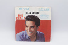 Load image into Gallery viewer, Elvis Presley 45 RPM Singles Lot Good Luck Charm and I Feel So Bad RCA Victor