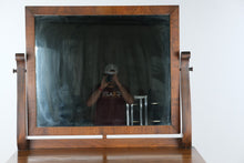 Load image into Gallery viewer, Antique K. Nicholson Furniture Co. Walnut Dresser with Tilting Mirror